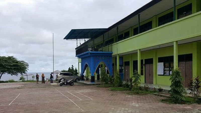 Foto kampus di Papua/Repro