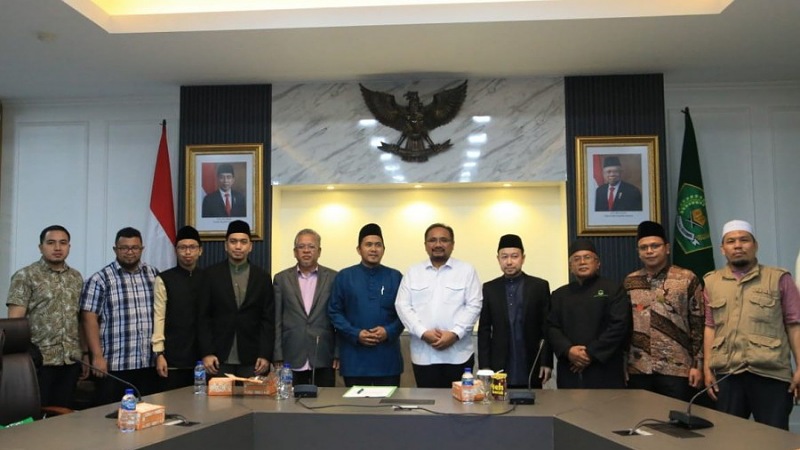 Menteri Agama Yaqut Cholil Qoumas menerima Audiensi Prof. Mohd. Roslan bin Mohd Noor dari University of Malaya/Repro