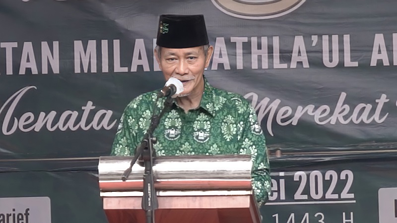 Ketua  Umum PB Mathla’ul Anwar (PBMA) KH Embay Mulya Syarief. (Foto: Dok. PBMA)