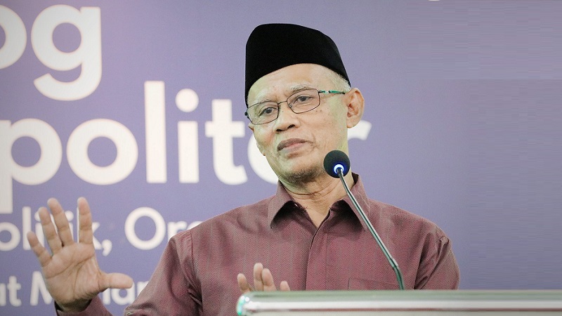 Ketua Umum PP Muhammadiyah Haedar Nashir menyampaikan wasit pemilu harus adil. (Foto: Dok Muhammadiyah)