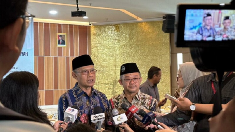 Ketum PP Muhammadiyah Haedar Nashir dan Sekum Abdul Mu'ti. (Foto: Dok Muhammadiyah)
