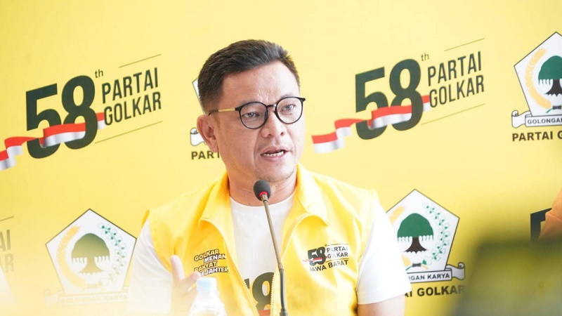 Ketua DPP Partai Golkar Ace Hasan Syadzily mengatakan Golkar solid dukung Ketum Airlangga Hartato. -