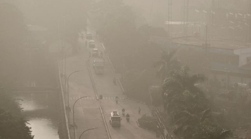 Ilustrasi kualitas udara Jakarta. (Foto: Repro)