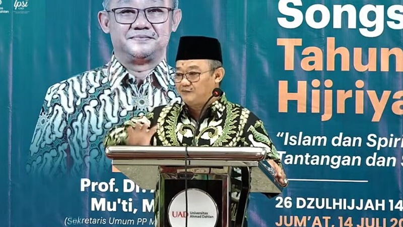Sekretaris Umum PP Muhammadiyah Abdul Mu'ti. (Foto: Repro)