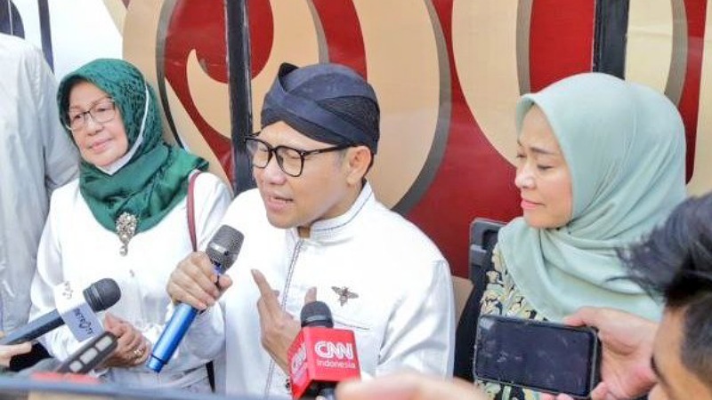Ketum DPP PKB Muhaimin Iskandar memulai zaiarah tour de Walisongo. (Foto: Twitter Cak Imin)