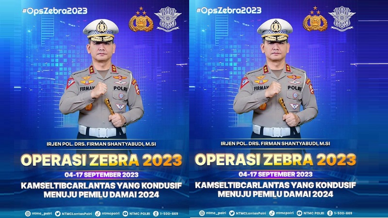 Operasi Zebra 2023. (Foto: Repro)