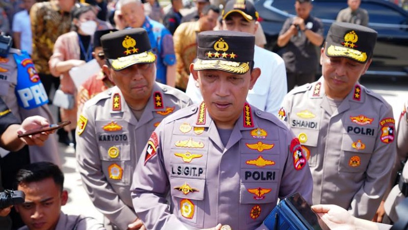 Kapolri Jenderal Listyo Sigit Prabowo. (Foto: Repro)