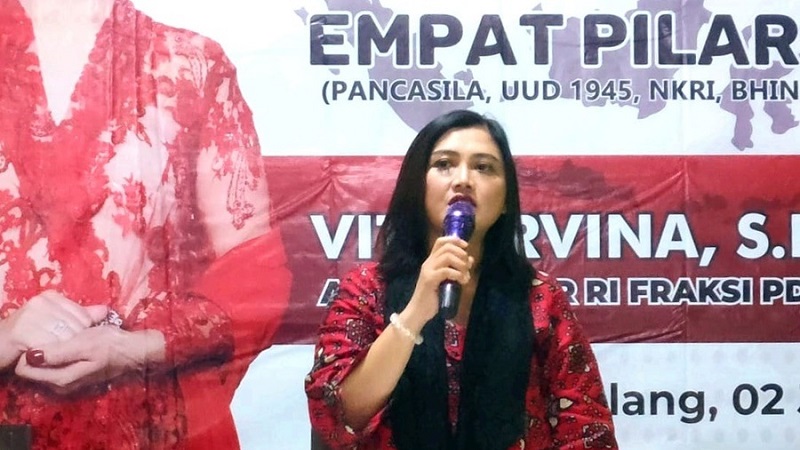Anggota Komisi IV DPR RI Fraksi PDI Perjuangan, Vita Ervina. (Foto: Net)