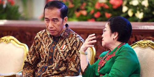 Presiden Jokowi dan Ketum PDIP Megawati Soekarnoputri dalam satu kesempatan/Repro