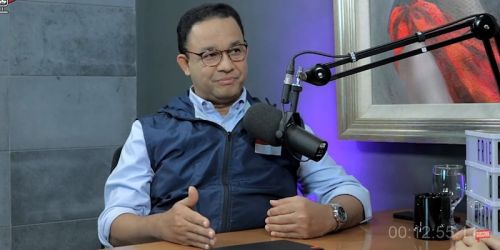 Bakal calon presiden usungan Koalisi Perubahan, Anies Baswedan menjawab tudingan hutang saat dirinya maju Pilgub DKI Jakarta/Repro