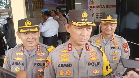 Kapolda Bengkulu Irjen Pol Armed Wijaya menggandeng Mabes Polri buru pelaku penembakan Waketum JMIS Rahimandani/Repro