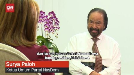 Ketua Umum Partai Nasdem, Surya Paloh. (Foto: Tangkapan Layar video CNN Indonesia)