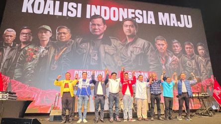 Ketua Umum DPP PSI deklarasi mendukung Prabowo Subianto dan Gibran Rakabuming di Pilpres 2024. (Foto: @psi_id)