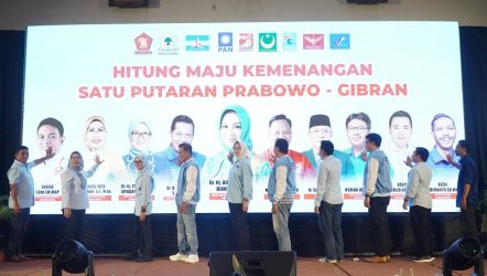 TKD Banten yakin Paslon Prabowo-Gibran menang satu putaran di Pilpres 2024. (Foto: Istimewa)