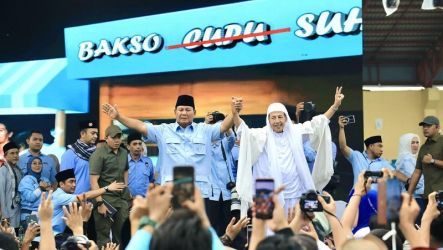 Kampanye Capres nomor urut 2 Prabowo Subianto. (Foto: Repro))