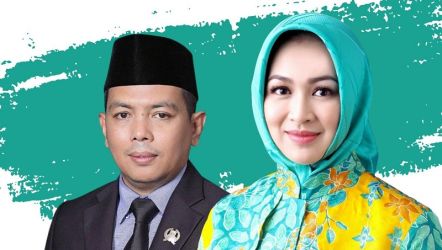 Dua kandidat calon kuat Gubernur Banten, Andra Soni (Partai Gerindra) dan Airin Rachmi Diany (Partai Golkar). (Foto: Repro)