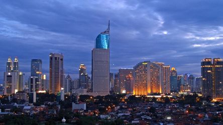 Kota metropolitan DKI Jakarta. (Foto: Wikipedia)