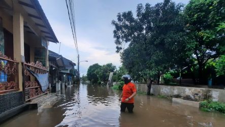 Banjir di Kota Bekasi. (Foto: Repro)